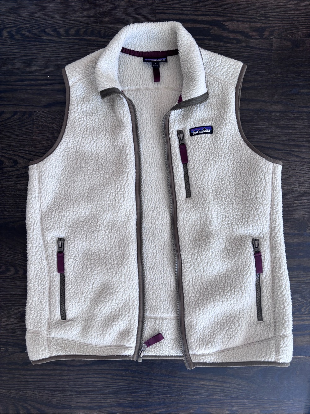 Patagonia Women's Cream Fleece Vest